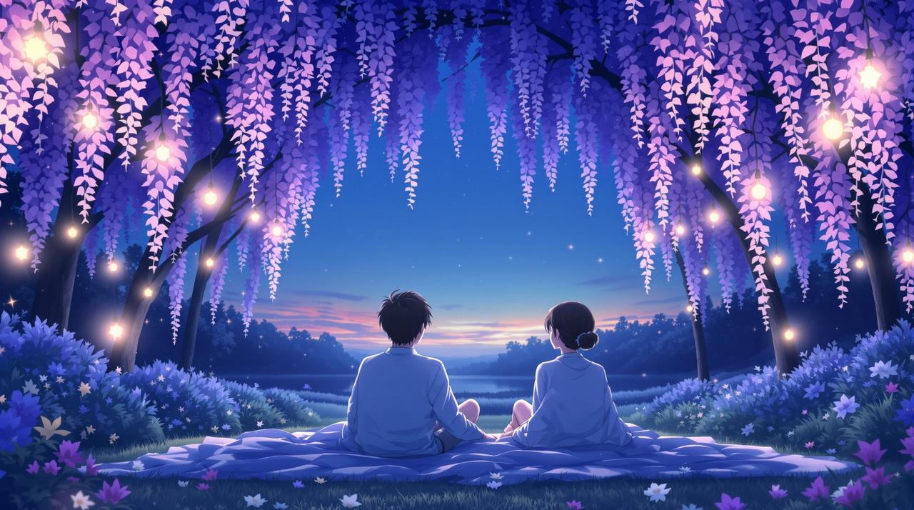 韩剧短剧免费观看资讯 - 七夕特别企划：「紫藤之约」情侣短剧马拉松